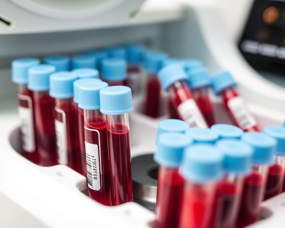 Centrifuged samples